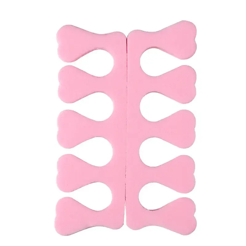 Peach Heart Nail Cotton Toe Separator Sponges - Image 6