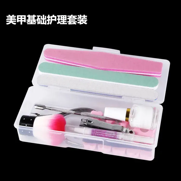 12-Piece Nail Care Set with Tools & Oil - Image 3