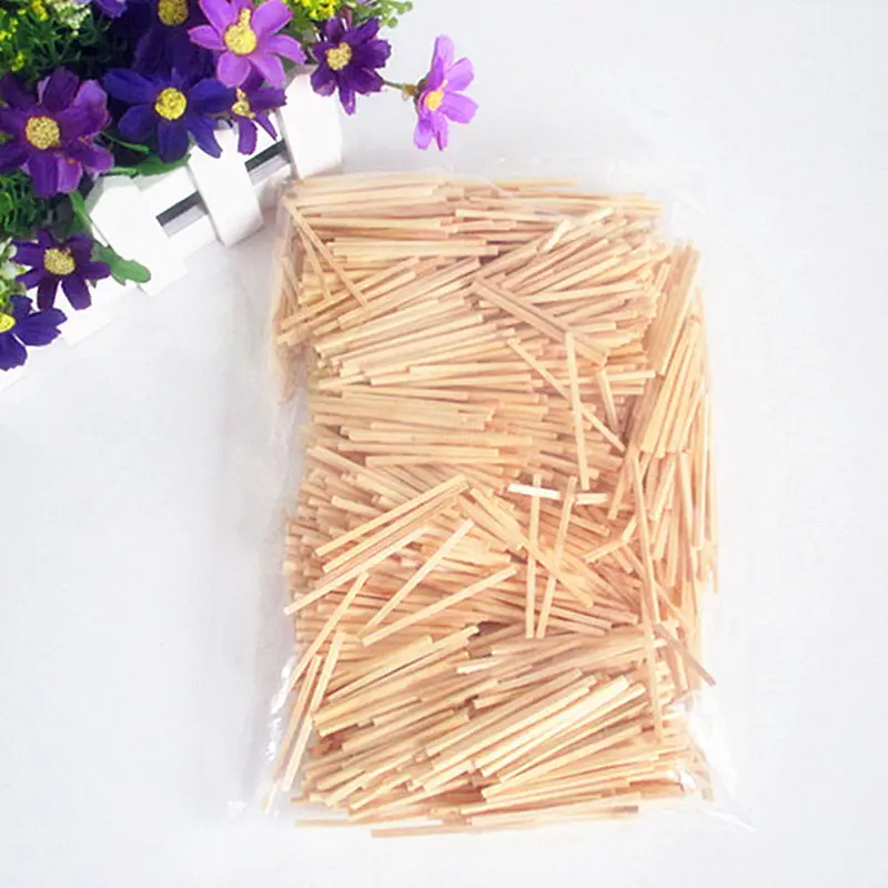 Colorful Wooden Matchsticks for Kids DIY House Models