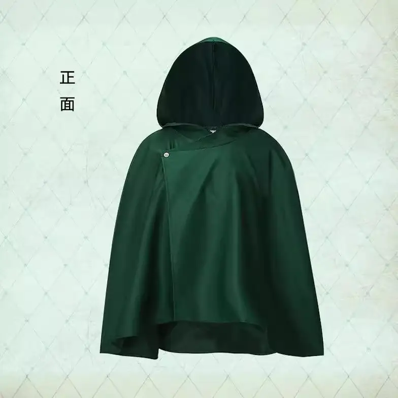 Giant Green Cloak Allen Mikasa Soldier Uniform