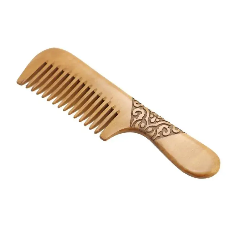 Wholesale Solid Wood Carved Comb for Hair - Image 8