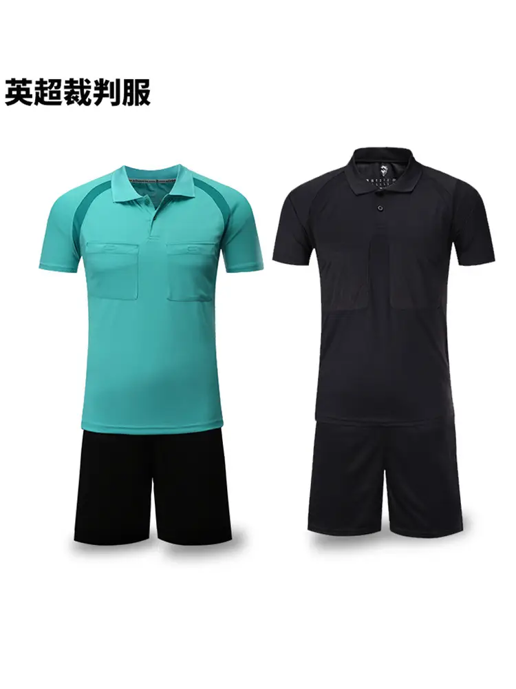 Men FIFA Referee Suit Sky Blue Shorts Set