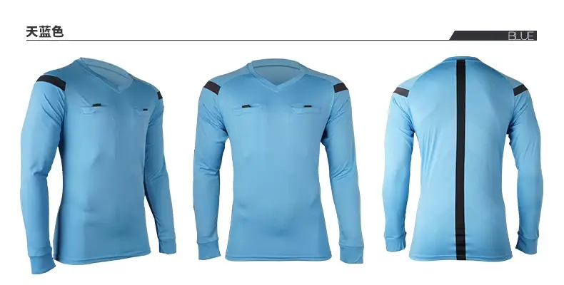 Men FIFA Referee Suit Sky Blue Shorts Set — feature 14