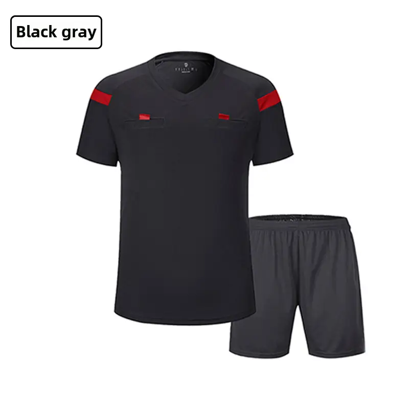Men FIFA Referee Suit Sky Blue Shorts Set