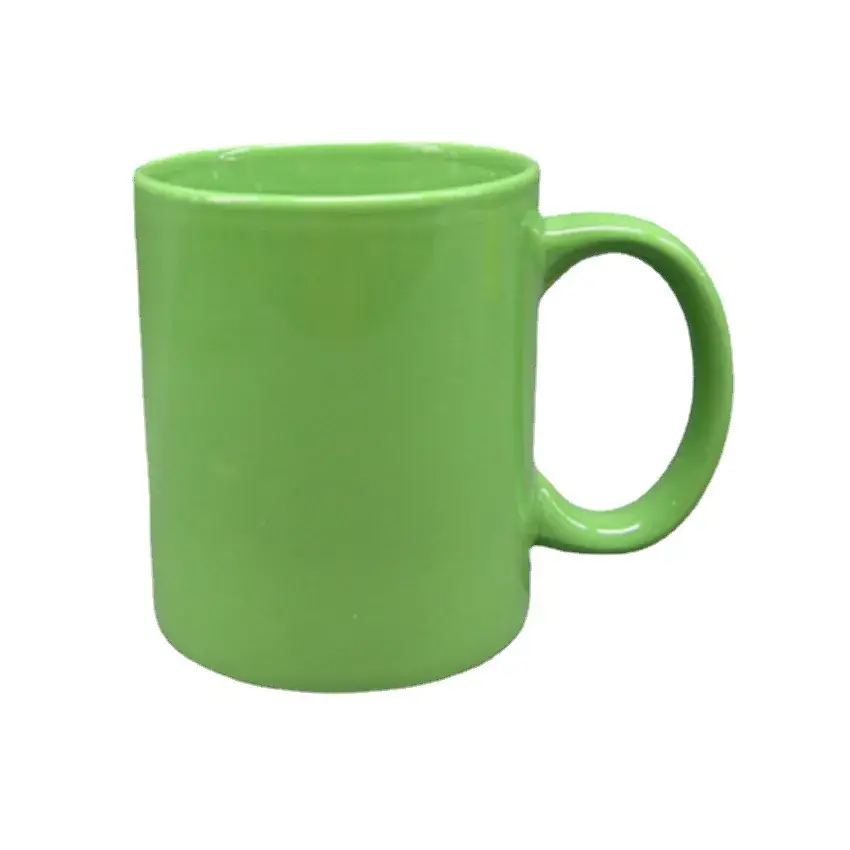 Pink Ceramic Mug with Glaze Finish