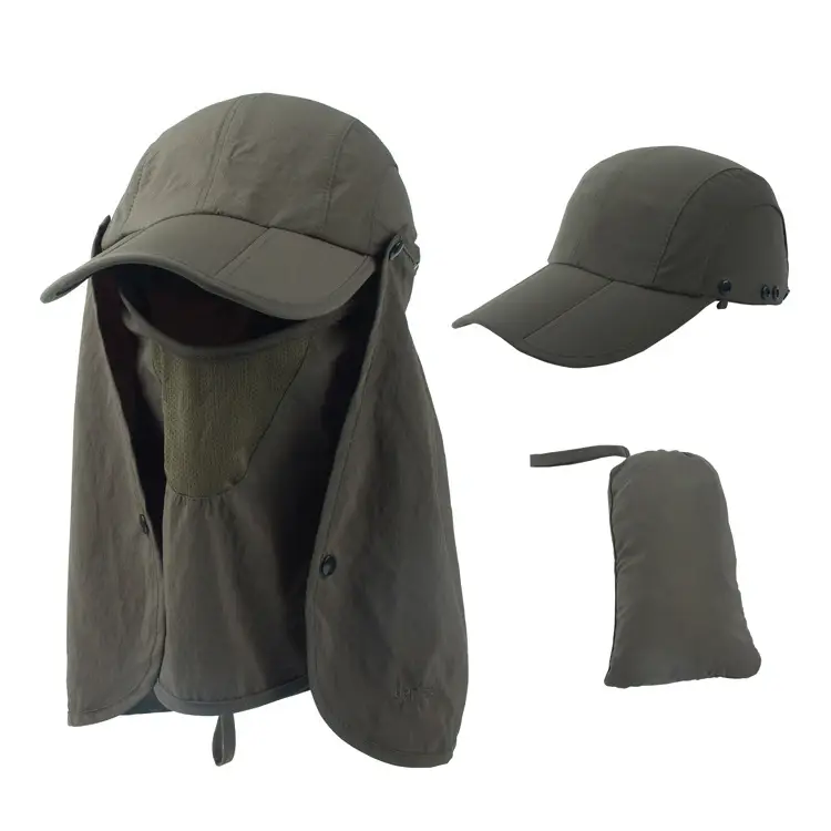 360 Degree Sun Hat Cover for Men Women Travel Sports - Image 3
