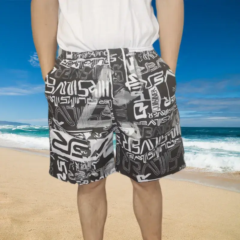 Men's 2025 Printed Beach Pants Thin Casual Straight - Image 11