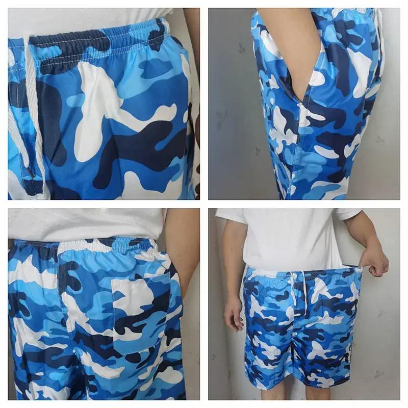 Men's 2025 Printed Beach Pants Thin Casual Straight - Image 33