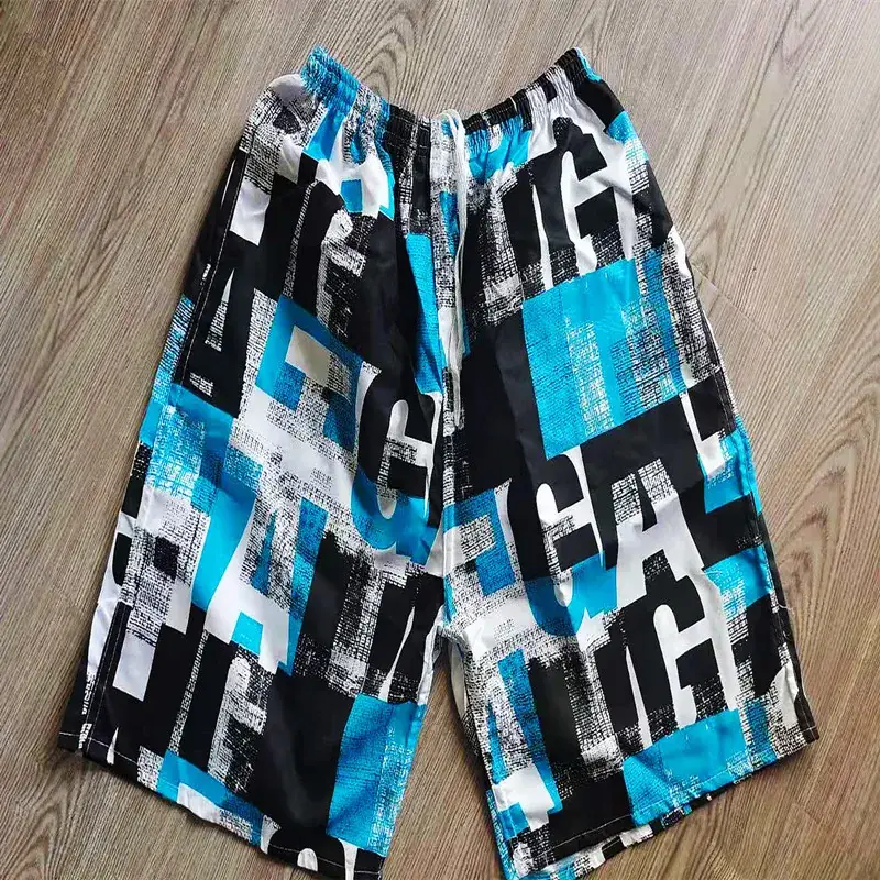 Men's 2025 Printed Beach Pants Thin Casual Straight - Image 27