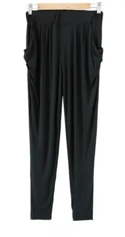 2021 Spring Modal Hallen Cropped Women's Leg Pants Light Grey - Image 2