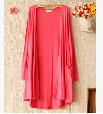 Black Long Sleeve Cardigan for Women Plus Size - Image 5