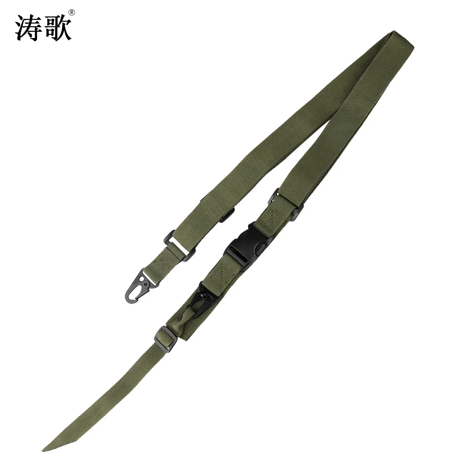 Tactical Three-Point Belt for Outdoor Rock Climbing Camera Strap