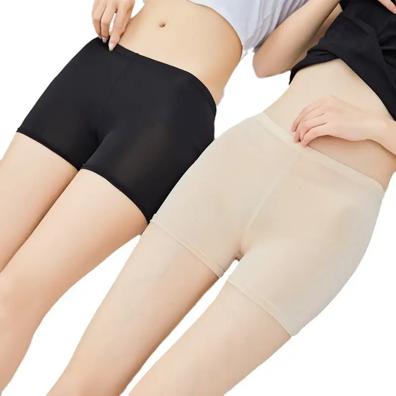 Women's Silk Trim Ice Silk Summer Leggings