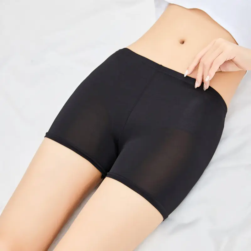 Women's Silk Trim Ice Silk Summer Leggings