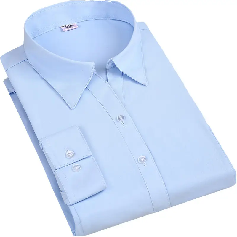 Men Slim Fit Light Blue Shirt with Flap Pocket - Image 10