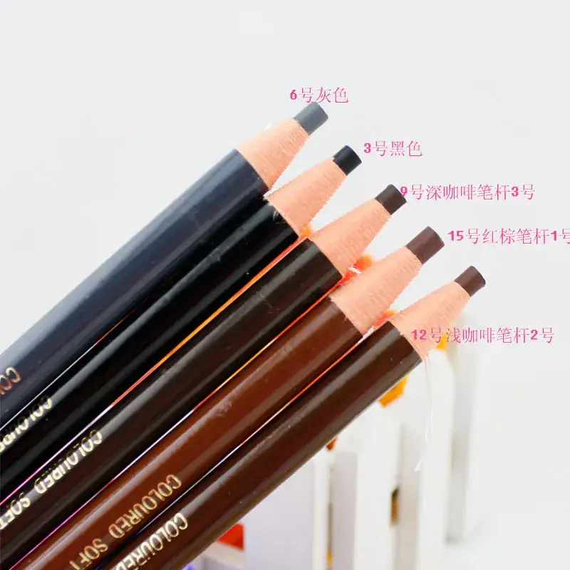 1818 Pull Line Eyebrow Pencil Roll Paper Soft Fade Free - Image 4