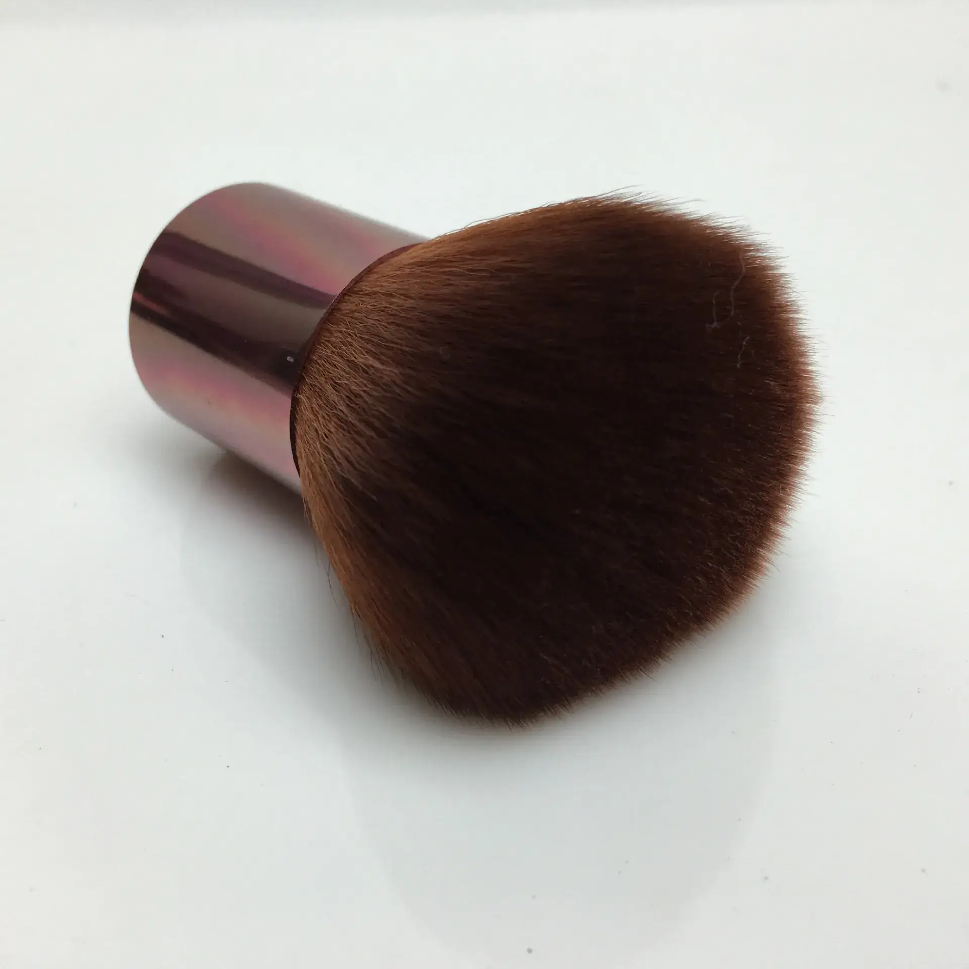 Portable Loose Hair Makeup Brush Brown 37cm