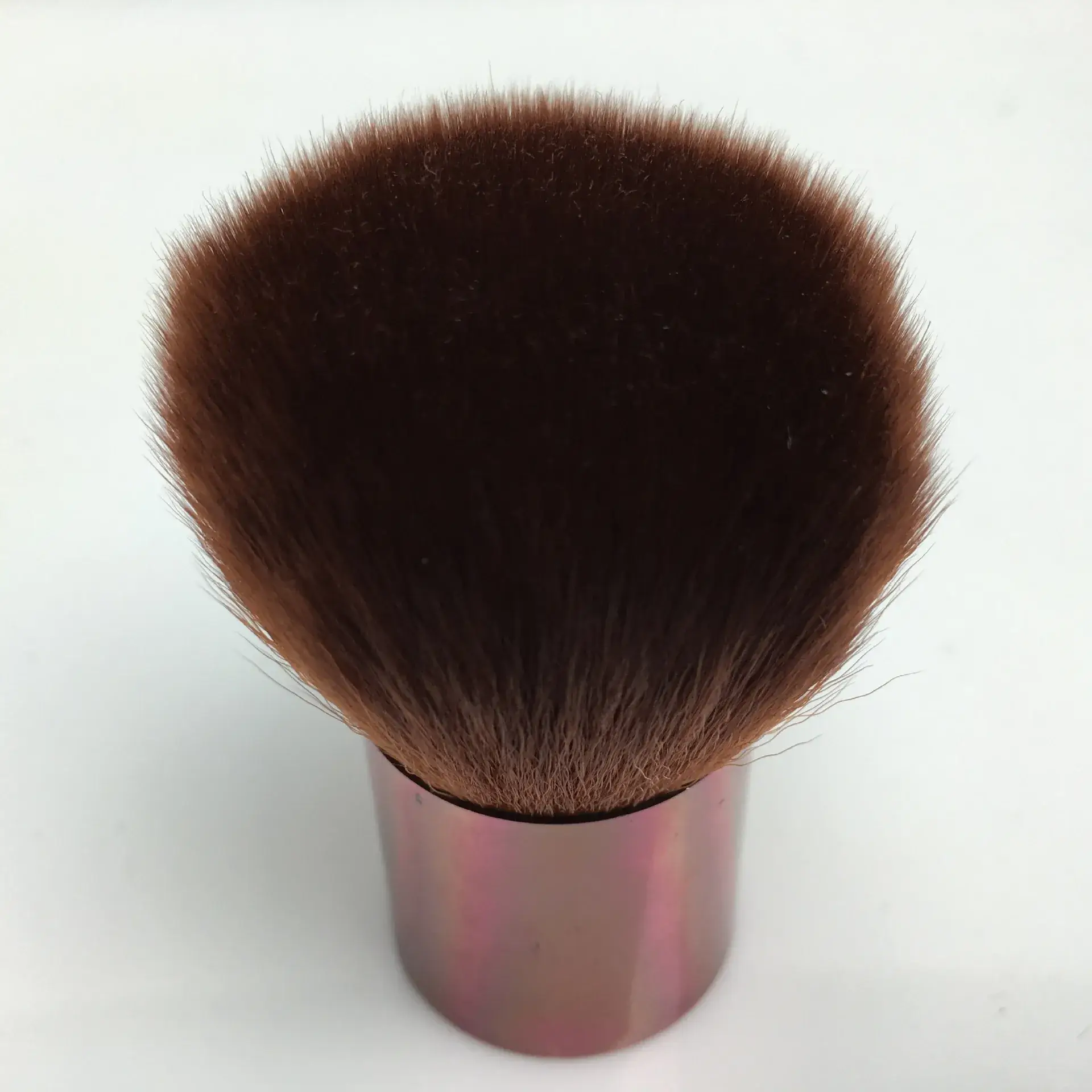Portable Loose Hair Makeup Brush Brown 37cm