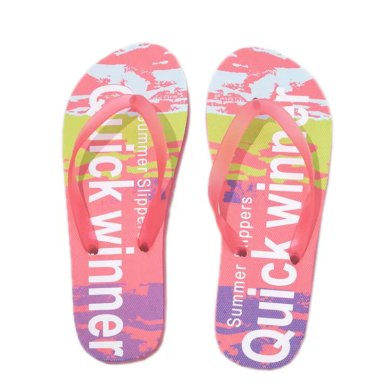 Women's Trendy Rubber Flip Flops Summer Beach Shoes