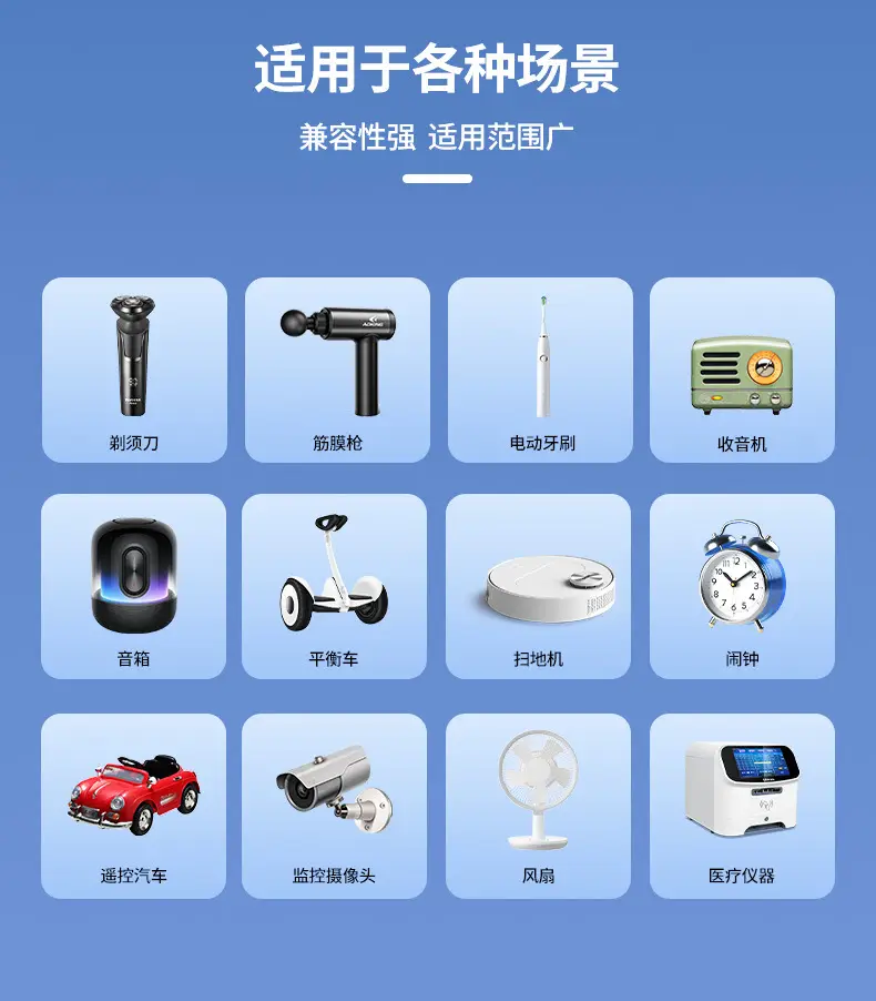 Multiple 14500 Rechargeable Battery 3.7V No. 5 Lithium Battery Round Can Be Processed Combined Electric Toothbrush Breast Pump Battery — feature 16
