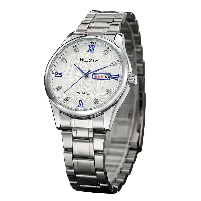 Walishi Gold Silver Watch for Men Waterproof Stainless Steel Belt - Image 14