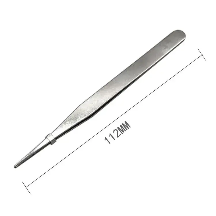 Stainless Steel Electronic Tweezers 1.23mm Precision - Image 2
