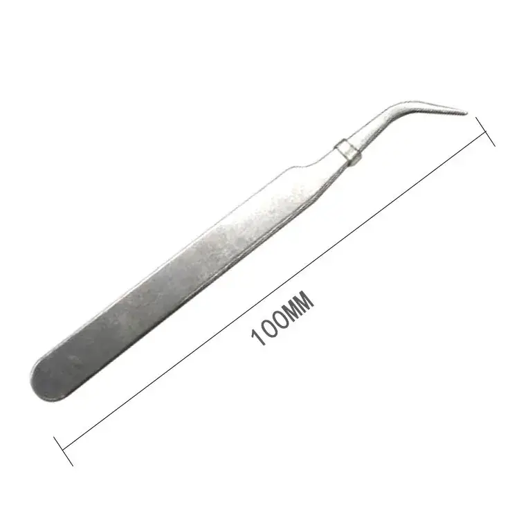 Stainless Steel Electronic Tweezers 1.23mm Precision - Image 3
