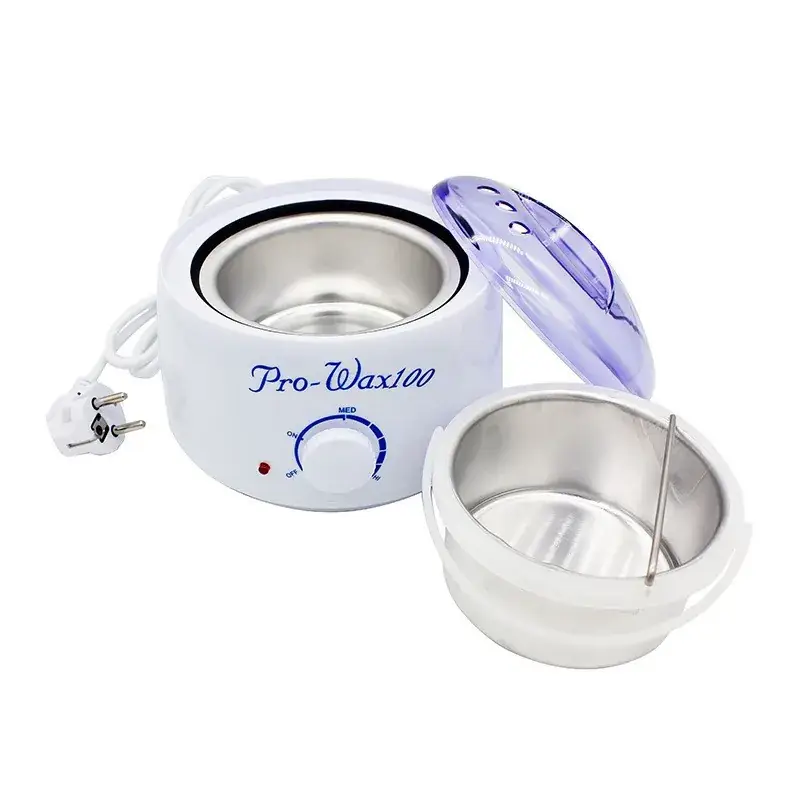 Pro-Wax100 Hand Wax Machine Blue Round Pot - Image 2