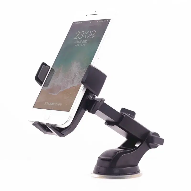 Cross-Border Car Phone Holder Black Suction Cup - Image 12