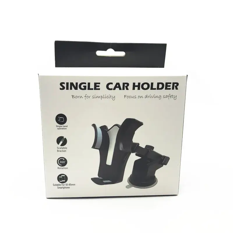 Cross-Border Car Phone Holder Black Suction Cup — feature 17