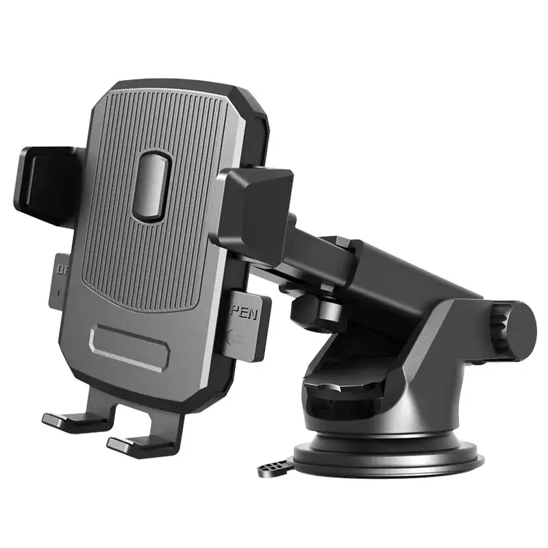 Cross-Border Car Phone Holder Black Suction Cup - Image 8