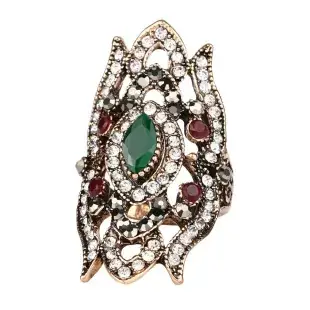 Turkish Crystal Ring Large Size Women Jewelry 2016 New — feature 4