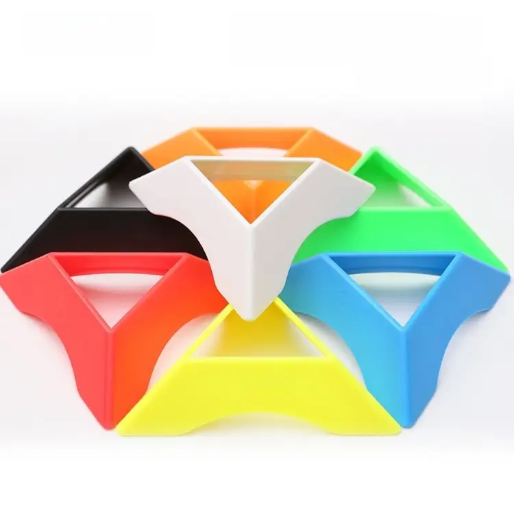 Zcube Triangular Base Magic Cube Base Elf Ball Base Tripod Printable Logo Colorful Base Puzzle - Image 7