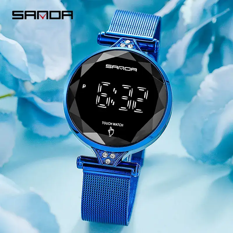 Sanda Multifunctional Electronic Watch with Alarm Clock - Image 8