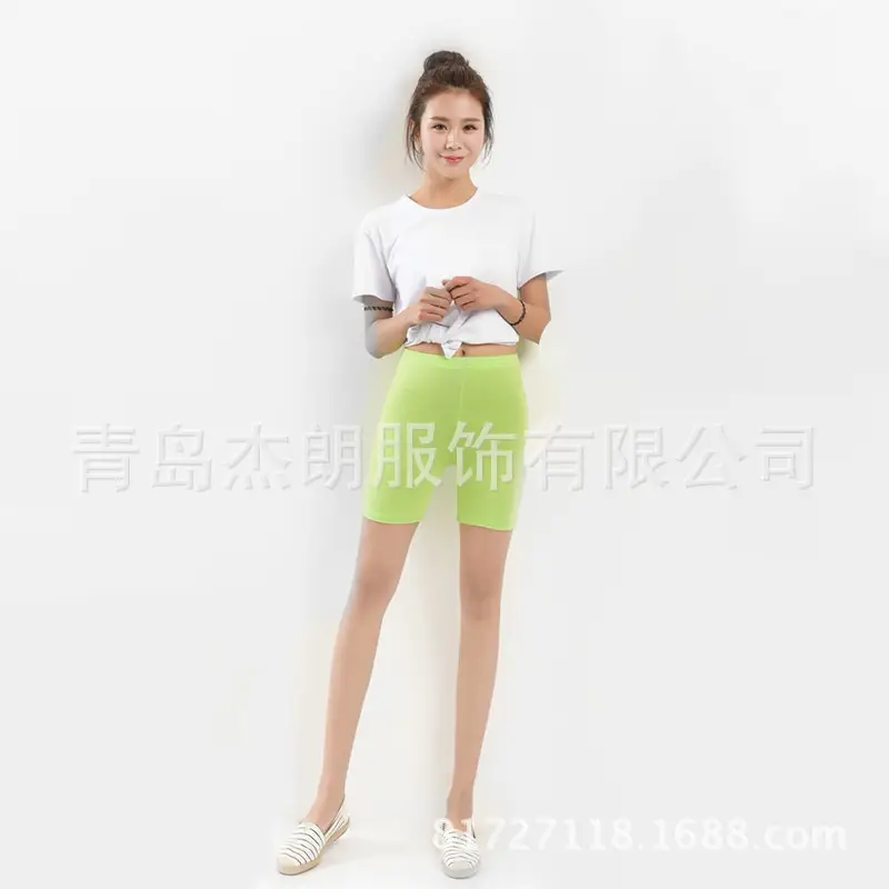 Women's Red Fat Leggings Safety Pants Medium Plus Size - Image 13
