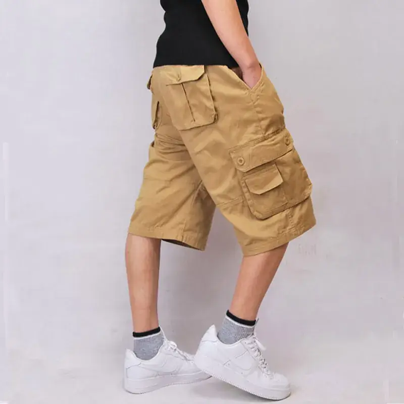 Camouflage Mid-Pants Large Men Three-Quarter Pants - Image 4