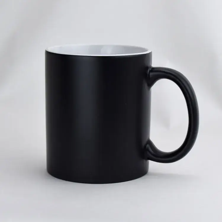 Color Changing Ceramic Mug with Heart Print - Image 4