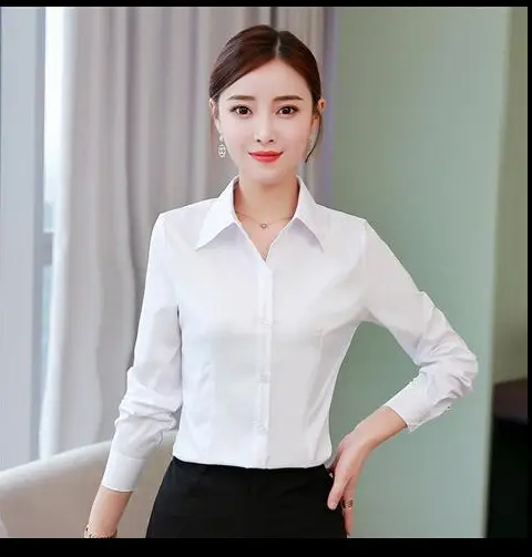 White long sleeve high elastic
