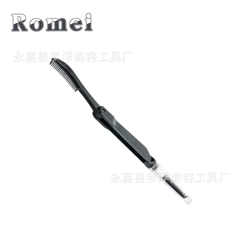 Romei Color Foldable Eyelash Brush Multifunctional Application Eyelash Comb Eyebrow Brush - Image 7
