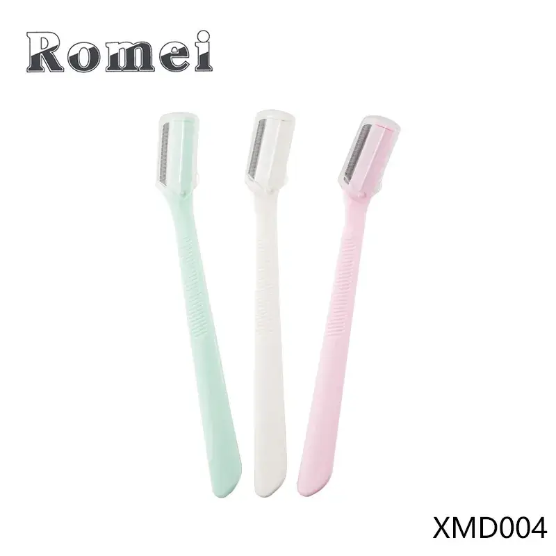 Women's Stainless Steel Eyebrow Shaper Razor Set of 3 - Image 2