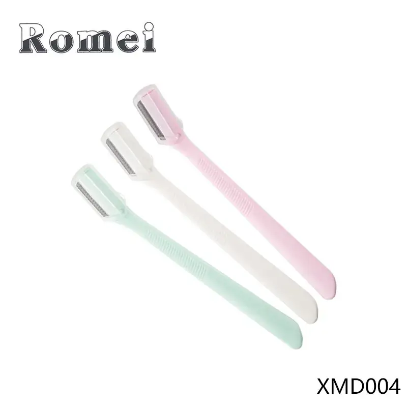Women's Stainless Steel Eyebrow Shaper Razor Set of 3 - Image 3