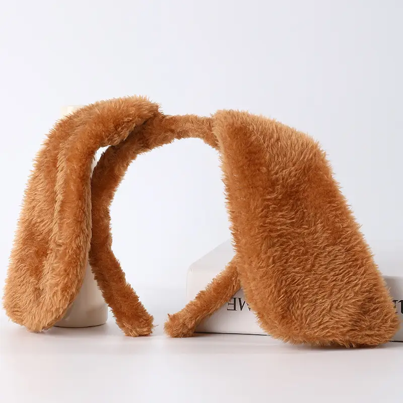 Plush Brown Dog Ears