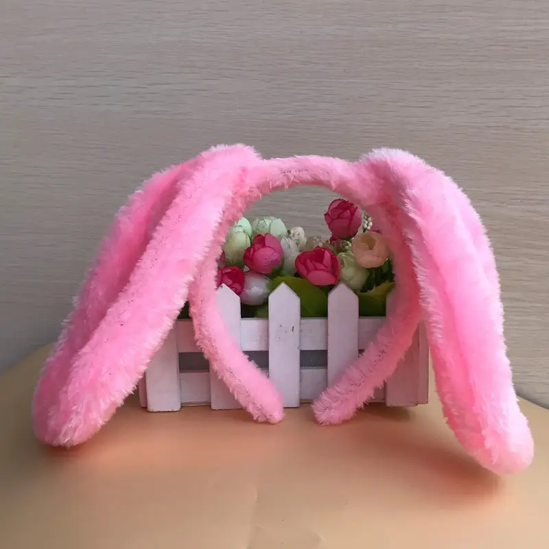 Plush Pink Dog Ears