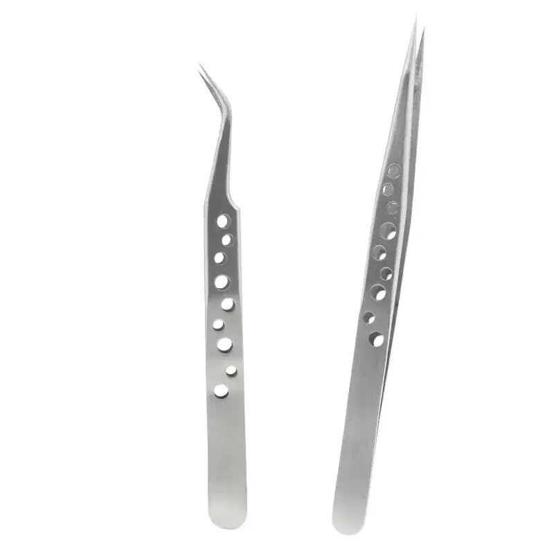 Factory Thickened Stainless Steel 9-Hole Tweezers - Image 7