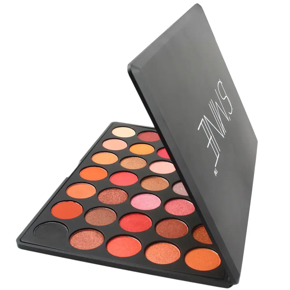 35 Color Matte Eye Shadow Palette Pearl Black - Image 23
