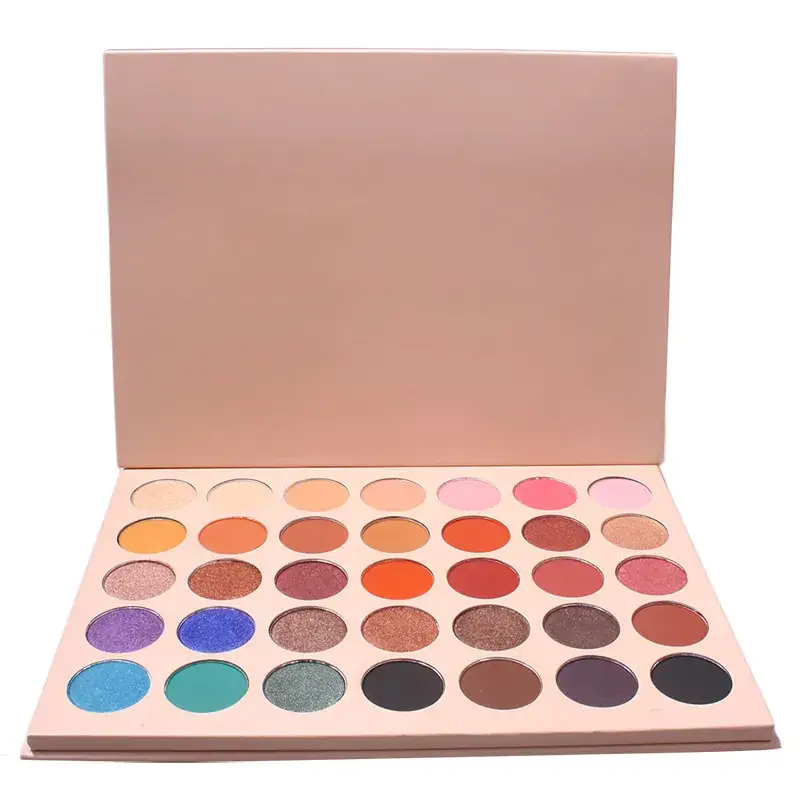 35 Color Matte Eye Shadow Palette Pearl Black - Image 14