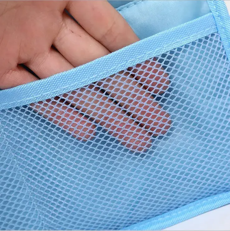 Double Pull Sponge Storage Bag Large Capacity Wash Bag - Image 17
