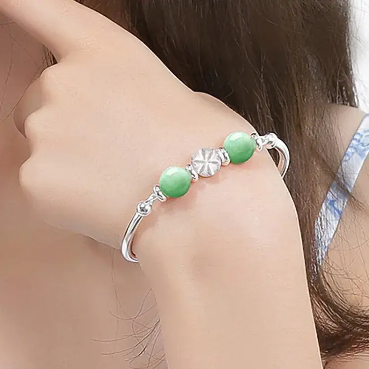 Jade Transfer Beads Bracelet for Women - Image 6