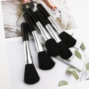粉色水晶杆化妆刷 6支空心柄美容工具 — feature 5