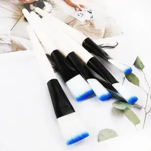 粉色水晶杆化妆刷 6支空心柄美容工具 — feature 9